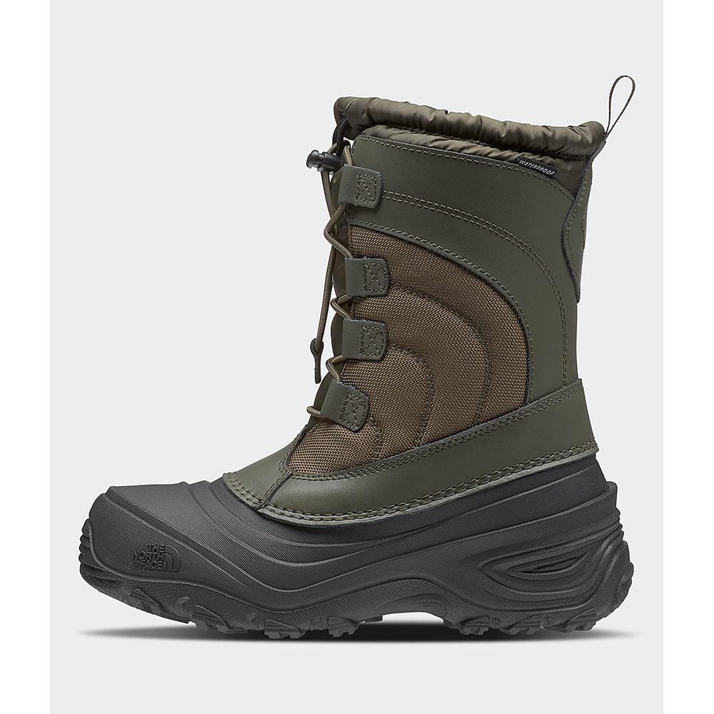 The North Face Boots Youth Australia - The North Face Alpenglow Iv Green Black (JKP-613547)